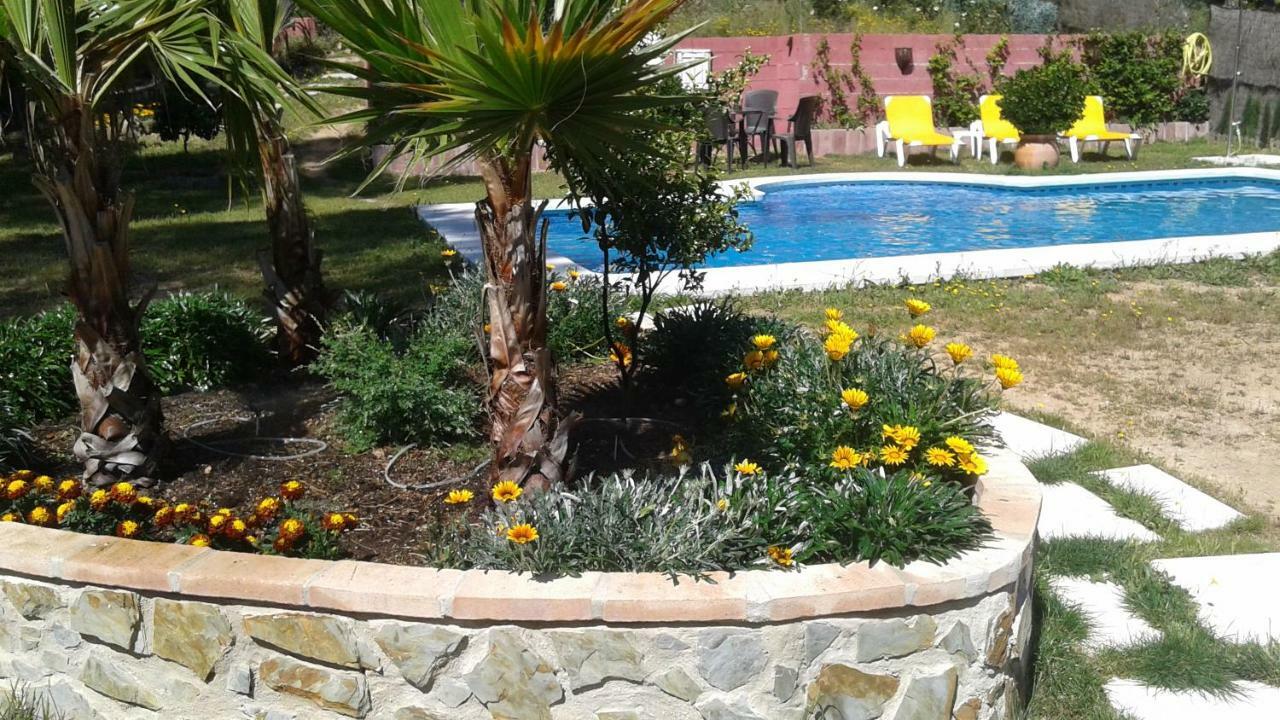 Casa Encantadora Con Piscina Privada Y Chimenea Villa Las Jaras Esterno foto