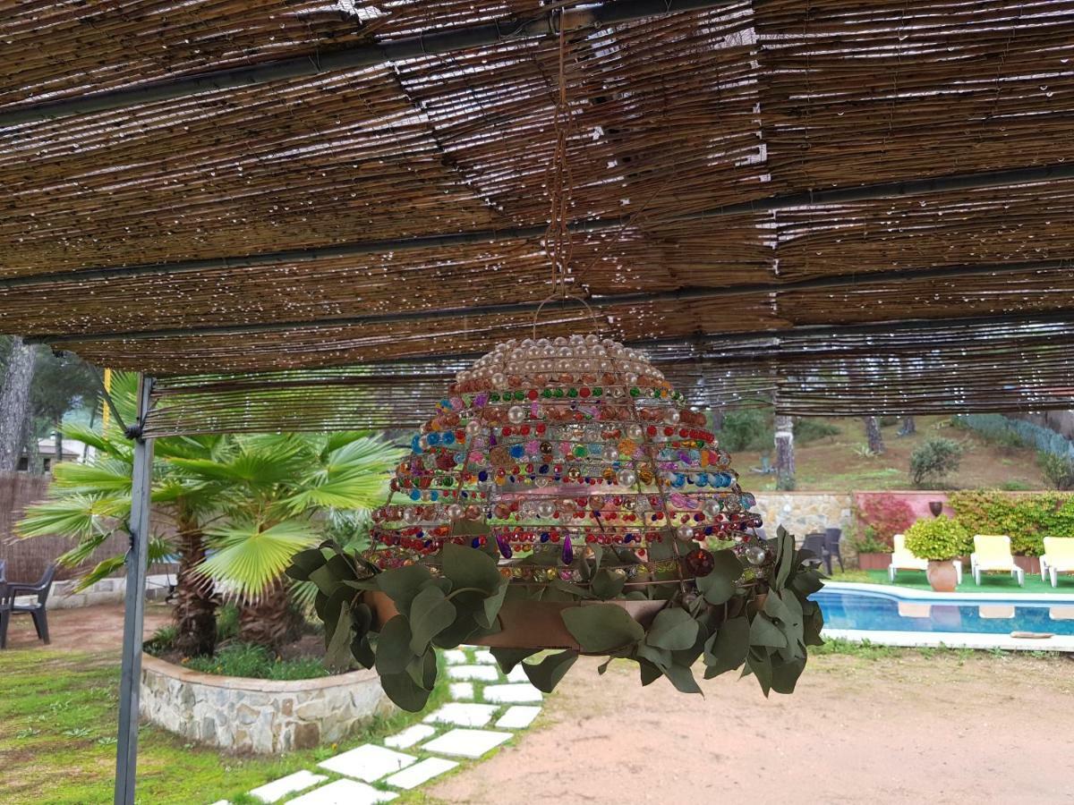 Casa Encantadora Con Piscina Privada Y Chimenea Villa Las Jaras Esterno foto