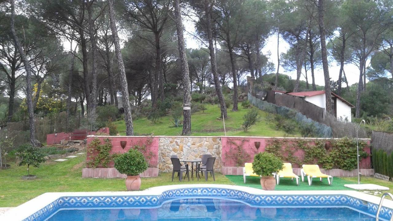 Casa Encantadora Con Piscina Privada Y Chimenea Villa Las Jaras Esterno foto